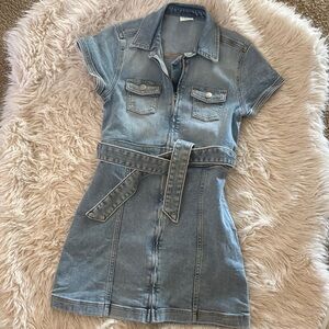 Abercrombie kids denim dress